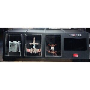 Propel Star Wars T-65 X-Wing Battle/Advance x1/74Z Speeder Bike Display Case